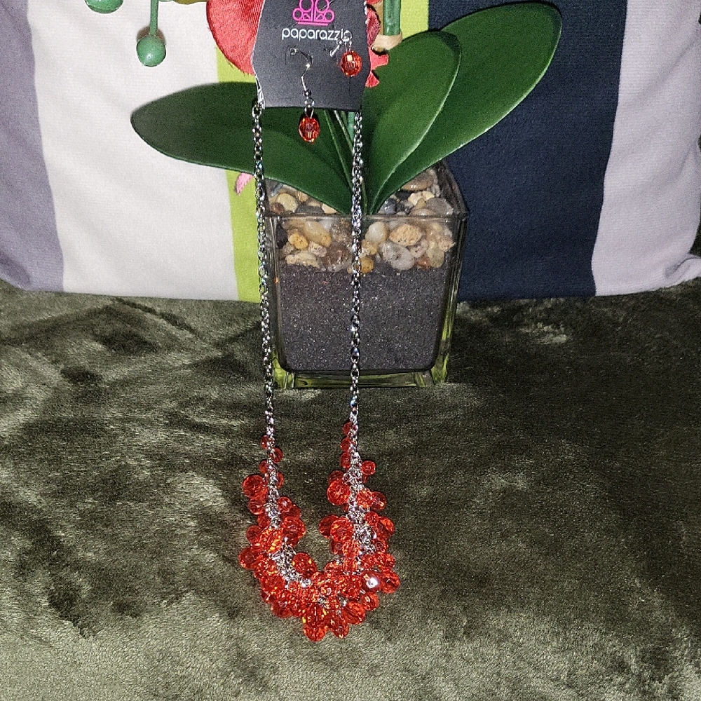 Paparazzi Red Necklace